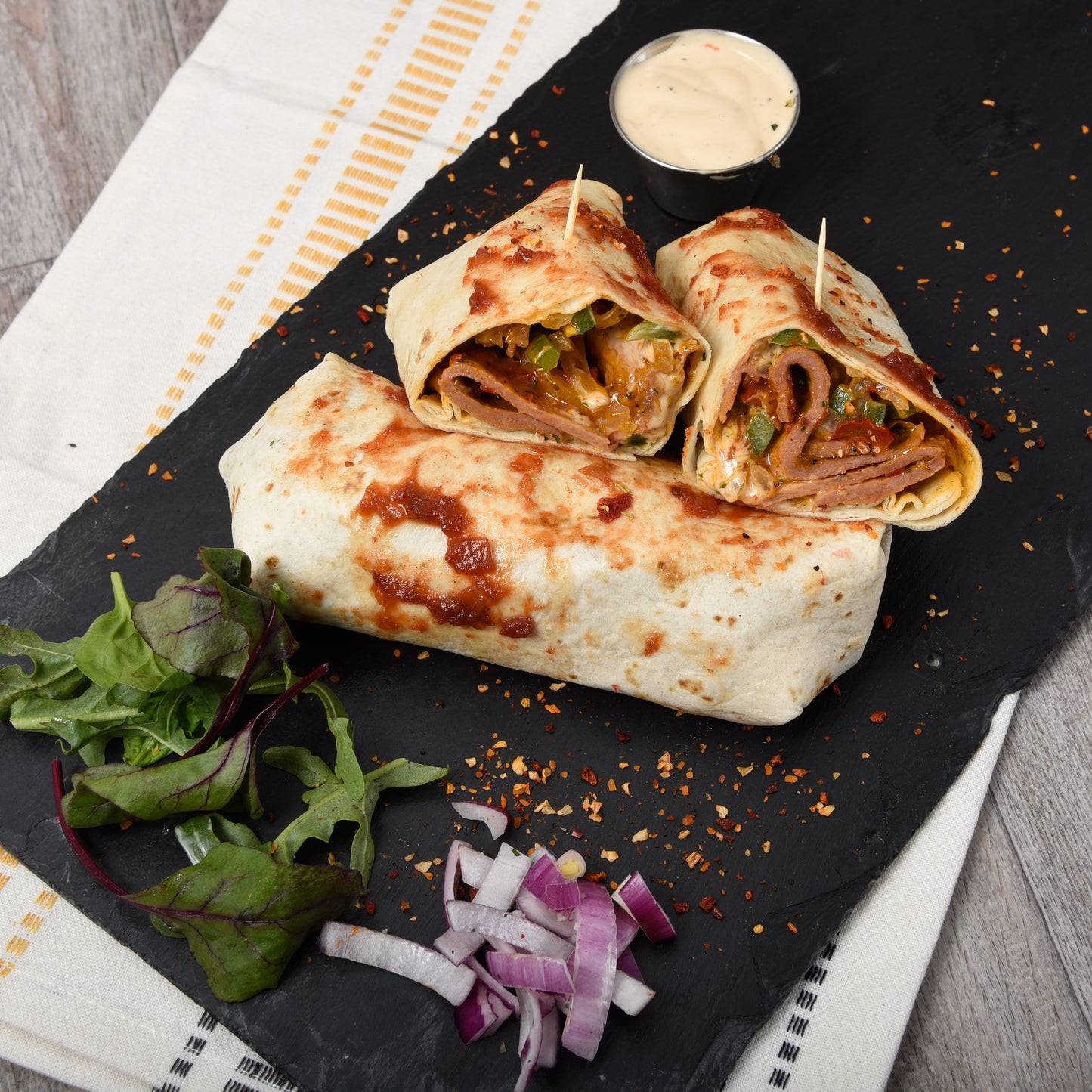 Lamb Doner Kebab Wrap (2)