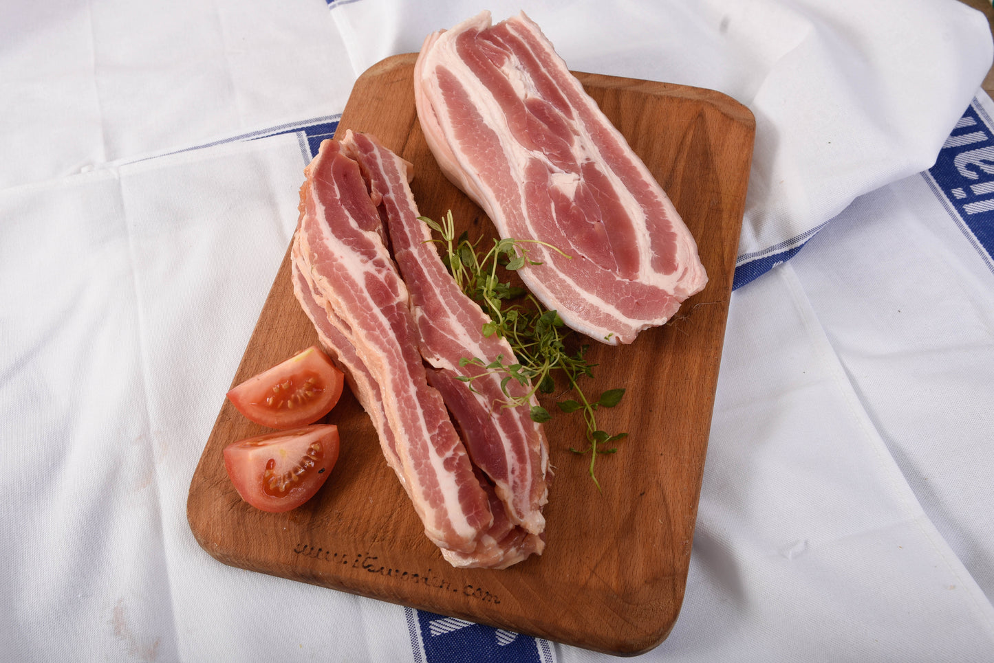 Plain Streaky Rashers - 300G