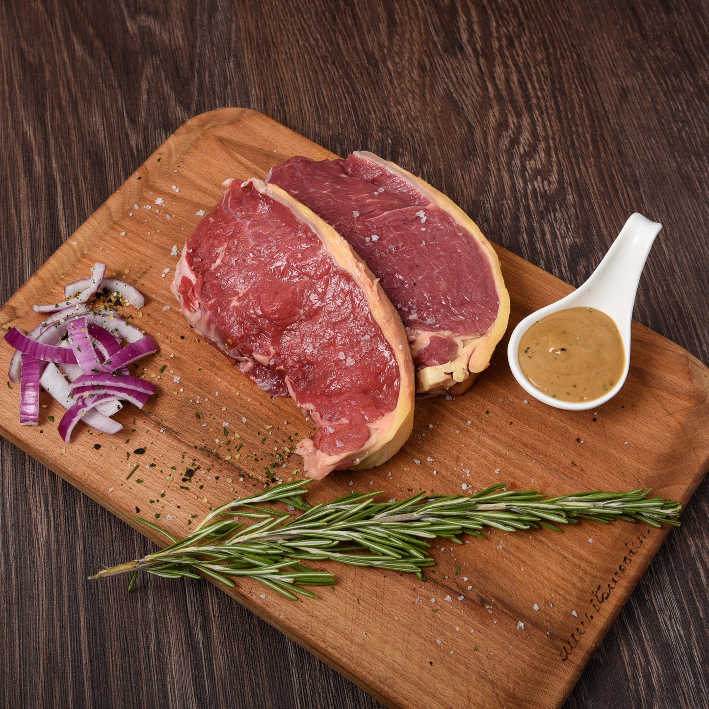 8oz Striploin Steaks (2)