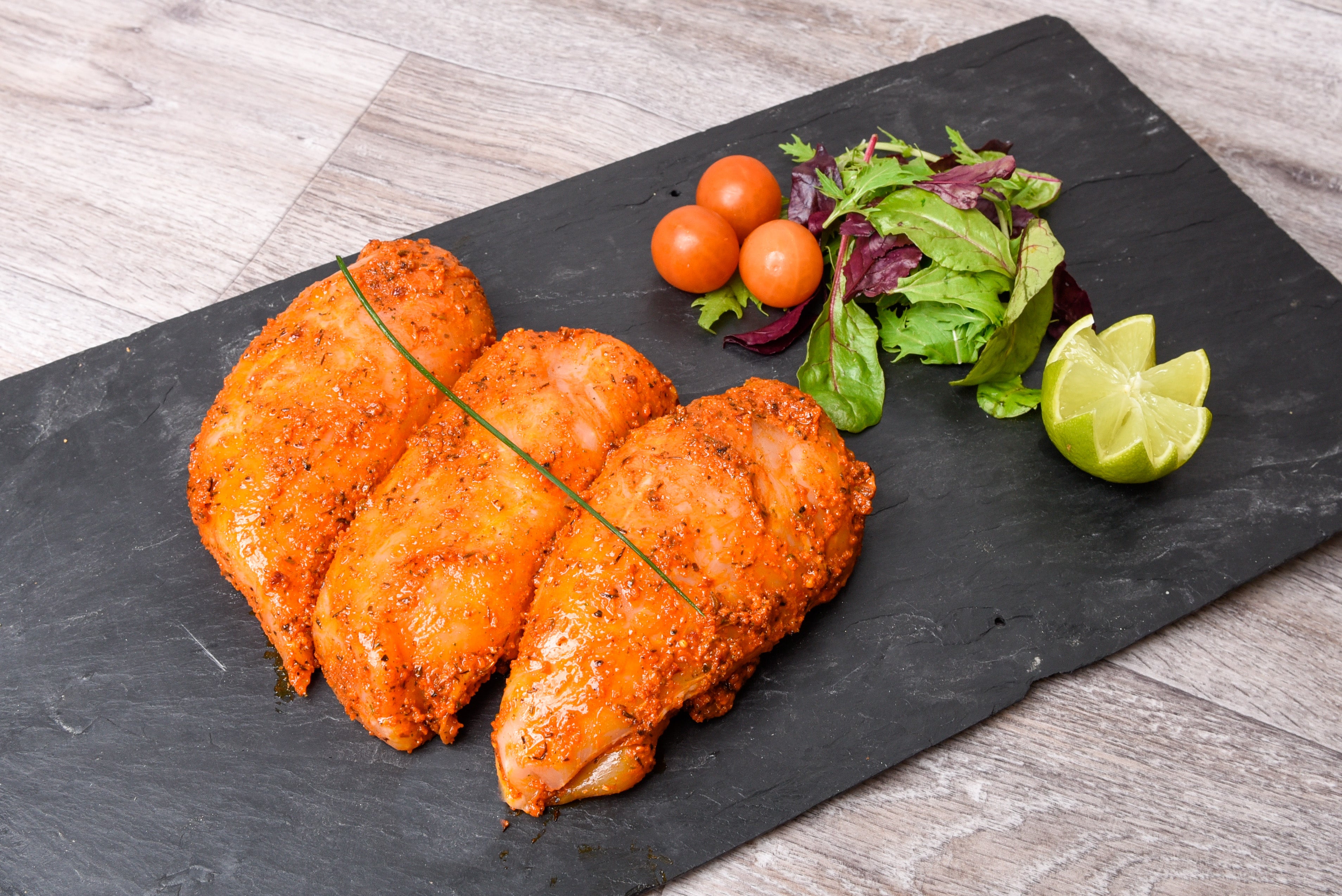 Large Tex-Mex Chicken Fillets (3) – Hickey Meats